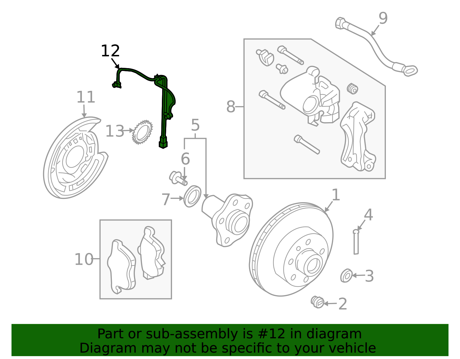47900EG000 - Rear Speed Sensor Infiniti of Orland Park