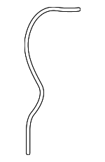 22735868 - Body: Front Hose for Chevrolet: Malibu | Pontiac: G6 | Saturn: Aura Image