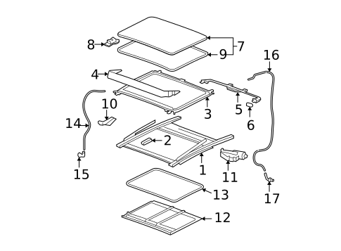 Sunroof for 2011 Chevrolet Malibu #0