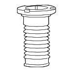4815730090 - : Upper Insulator for Lexus: GS Turbo, GS200t, GS300, GS350, GS450h, IS200t, IS250, IS300, IS350, IS500, RC Turbo, RC200t, RC300, RC350 Image