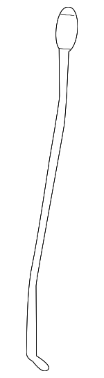 ELZ000030PUY - Body: Lock Rod for Land Rover: Range Rover Image