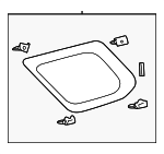 6273035240 - : Quarter Glass for Toyota Image
