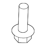 9015960603 - Body: Fender Liner Bolt for Scion: iQ | Toyota: 4Runner, Corolla, FJ Cruiser, Land Cruiser, Sequoia, Tacoma, Tundra Image