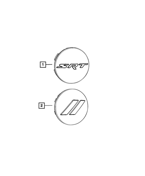 Wheel Covers and Center Caps for 2019 Dodge Durango #0