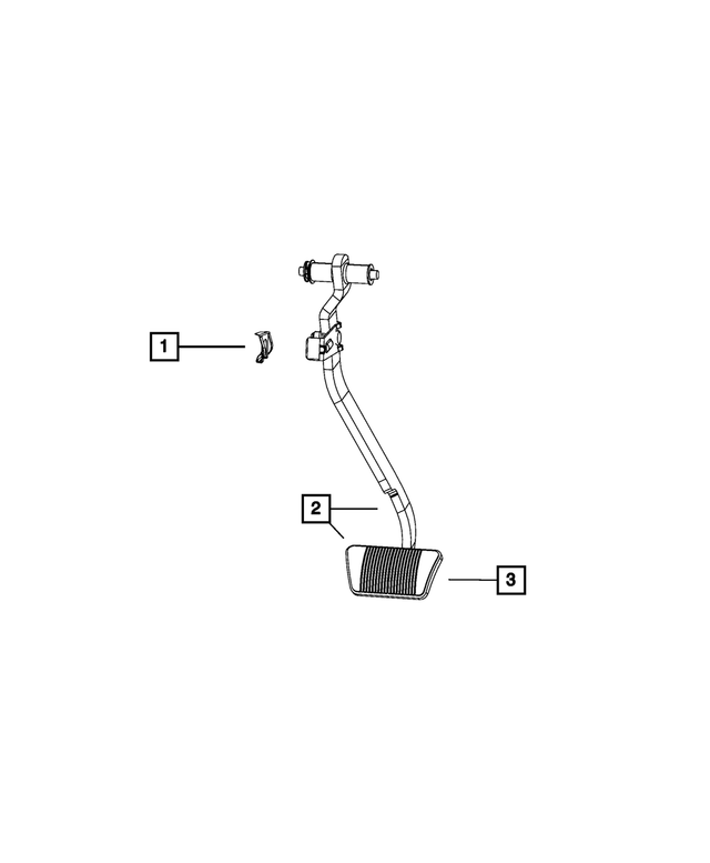 4779602AA - Brakes: Brake Pedal And Pad for Mopar Image
