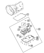 68683780AB - Transmission: Transmission Valve Body &amp; Control Unit for Jeep: Grand Cherokee L | Ram: 2500, 3500 Image