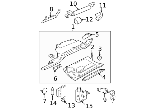 Switches for 2003 Volkswagen Beetle #1