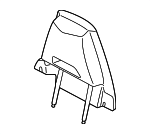 52108065002 - Body: Headrest for BMW Image