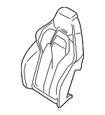 52108060743 - : Seat Back Pad for BMW Image