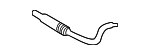 F87Z3A713GA - Steering: Power Steering Return Hose for Ford: Explorer | Mercury: Mountaineer Image