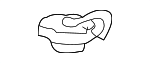 PSRC4 - Steering: Motorcraftâ„¢ Cap for Ford Image