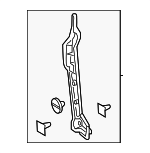5382802240 - Body: Rear Deflector for Toyota Image