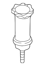 3B5803899AA - Body: Spare Tire Retainer for Volkswagen: Passat Image