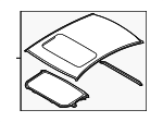 53600AL06A9P - Body: Roof Panel for Subaru Image