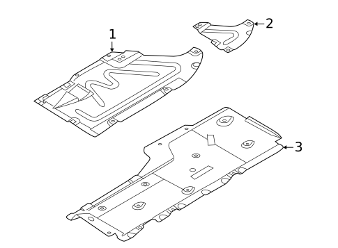 Under Cover & Splash Shields for 2008 BMW 335i #0