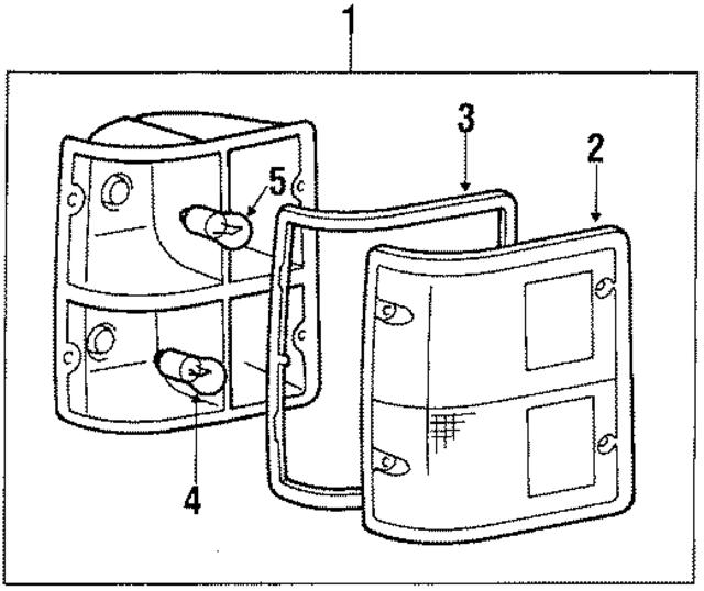 MB283723 - Electrical: Combo Lamp Assembly for Mopar Image