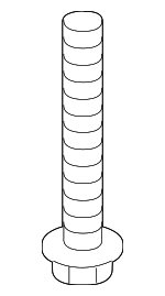 PAF008970 - Suspension: Track Bar Mount Bolt for Porsche: 718 Boxster, 718 Cayman, 718 Spyder, 911, Boxster, Cayman Image
