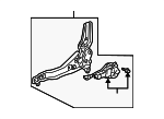 81630S3MA61 - Body: Recline Adjuster for Acura Image