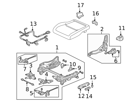 Tracks & Components for 2003 Acura CL #0