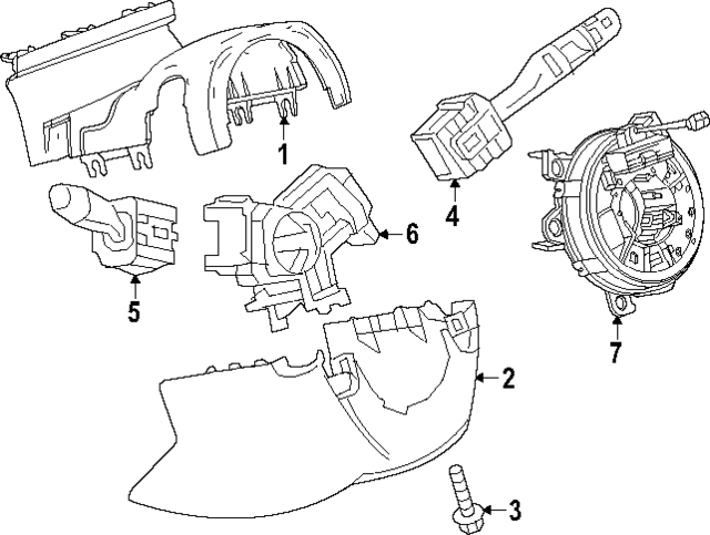 13563301 - Steering: Signal Switch for GM Image