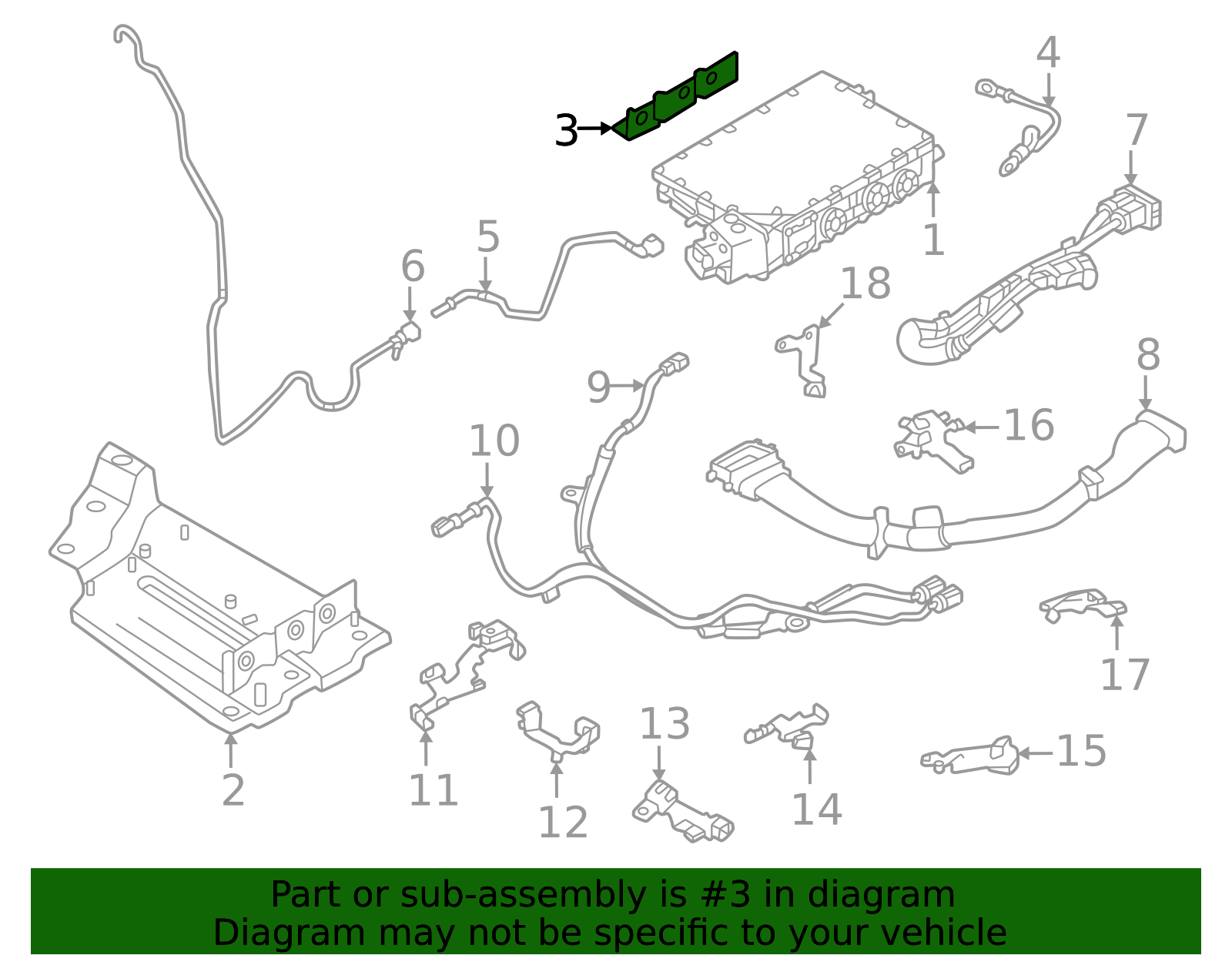 2023 Land Rover Side Bracket LR166203 | Land Rover OEM Parts