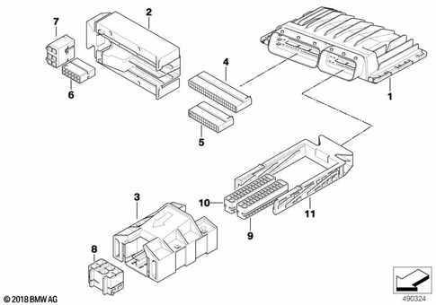 Control Units for 2007 BMW 525i #0