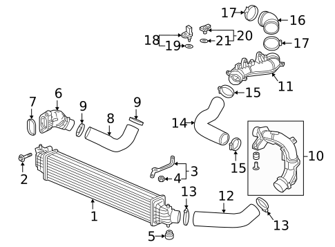 Intercooler for 2020 Honda Accord #0