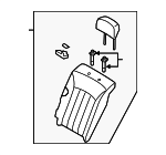 893003NAB0WIT - : Seat Back Assembly for Hyundai Image