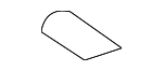 893743M000RY - Body: Seat Belt Guide Cover for Hyundai Image