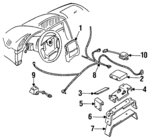 10252293 - Electrical: Air Bag Module for GM Image