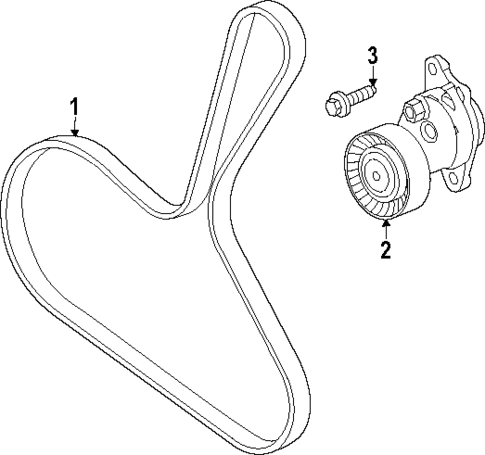 Belts & Pulleys for 2025 Buick Envista #0