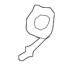 4G5807441CGRU - Body: Tow Eye Cap for Audi: A6, A6 Quattro, S6 Image