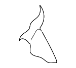 64130SJ040 - Body: Seat Back Pad for Subaru: Forester Image