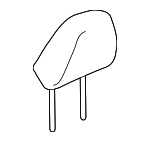 64061SJ021VH - Body: Headrest for Subaru: Forester Image