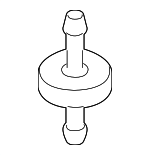 46905291A - Emission System: Check Valve for Volkswagen: Beetle, Eos, Jetta, Touareg Image
