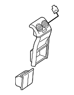 20968090395C56 - Body: Rear Cover for Mercedes-Benz Image