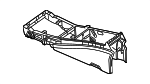 20968035509D14 - Body: Console Body for Mercedes-Benz Image