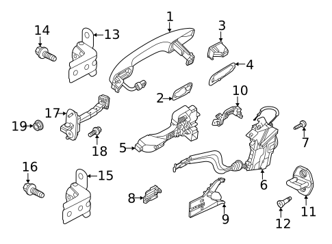 Rear Door for 2023 Kia Soul #1