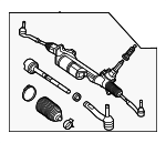 1674605901 - Steering: Gear Assembly for Mercedes-Benz Image