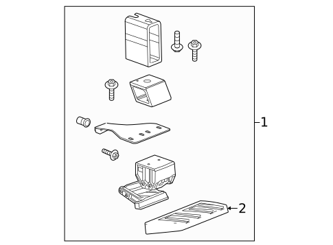 Running Board for 2019 GMC Sierra 2500 HD #0