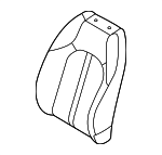 88360L3040HS8 - Body: Seat Back Cover for Kia: K5 Image