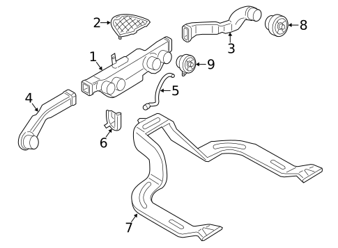 Ducts for 2014 Mini Cooper Countryman #0
