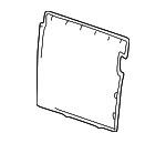 52207047725 - Body: Seat Back Panel for BMW: 525i, 528i, 540i Image