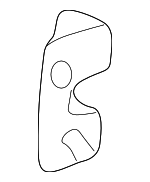 52208216255 - Body: Lock Cover for BMW: 525i, 528i, 540i Image