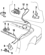 1639383 - Electrical: Switch for Cadillac: Allante Image
