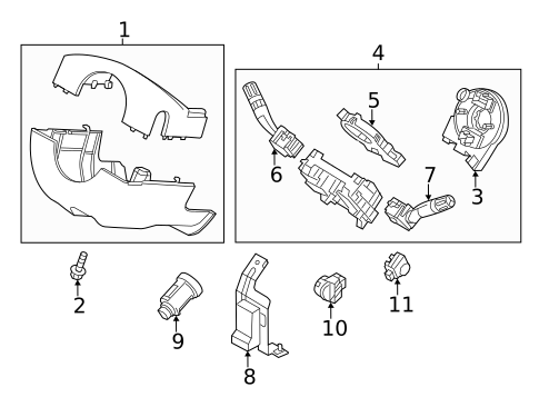 Switches, Solenoids & Actuators for 2014 Ford Explorer #0