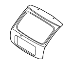 K34Z62020D - : Lift Gate for Kia: Rio Image