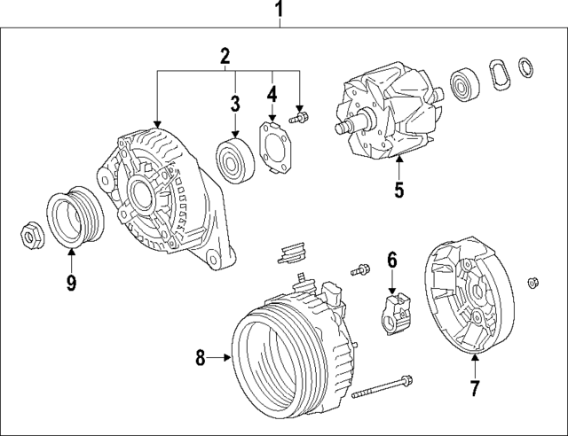 9009910226 - : Alternator Bearing for Lexus Image