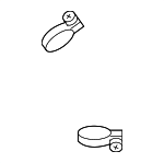 L33E13736 - Cooling System: Air Hose Clamp for Mazda: 3, 6, CX-7 Image