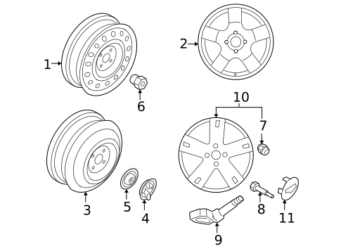 Wheels for 2011 Chevrolet Aveo5 #0